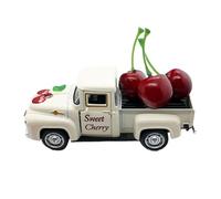 Décoration de Camion - Ornement de Table créatif - Véhicule Central pour Exposition, Cuisine, Maison de Vacances, Ferme, Salle de Classe, Accessoire Automobile pour Les Arrangements, Amis, f
