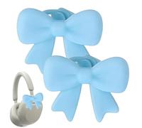 Décoration de Casque Audio | Deux Pièces En Silicone Adorable De Remplacement - Clip Décoratif En Silicone Pour Accessoires De Casque - Pour Maison Bureau Voyage Quotidien Étudiants Amis Collègues Ann