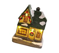 Décoration de Chalet en colophane de célébration avec des détails complexes pour étagère de Bureau, Sinon Envelopper la terrasse, décoration intérieure de Vacances