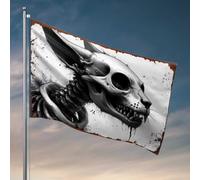 Décoration de chambre de dortoir universitaire avec longue langue et crinière à picots - Décoration de maison (152 x 244 cm)