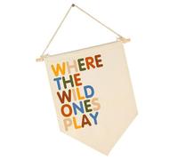 Décoration de chambre d'enfant Drapeau Jardin d'enfants Festival Art mural pour enfants d'âge préscolaire Fantaisie encourageant et drôle Décoration de maternelle