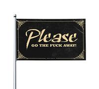 Décoration de chambre pour garçons avec inscription « Teenager Please Go The f-k Away » - Pour maison, bar, bureau - 152 x 244 cm