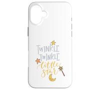 Décoration de Ciel Nocturne sur Le thème de la Berceuse Twinkle Twinkle Little Star Coque pour iPhone 16 Plus