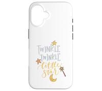 Décoration de Ciel Nocturne sur Le thème de la Berceuse Twinkle Twinkle Little Star Coque pour iPhone 16