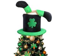 Décoration De Cime d'arbre De La Saint-Patrick,Décoration De La Fête De La Saint-Patrick - Décorations Festives d'arbre | pour Salon Chambre Bureau Fête Cheminée Étagère Appartement