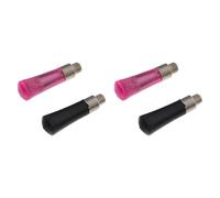 Décoration de Ciseaux de Coiffure 4 Pièces en Acier Inoxydable | Repose-doigts pour Tondeuse à Cheveux, Usage Maison, Lot de 4, pour Barbiers et Salon Couleur Aléatoire
