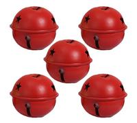 Décoration de cloches de Noël - Peut sonner des cloches, décoration de cloche de Noël | Cloches rustiques pour Noël - Lot de 5 cloches rustiques avec son sonore pour cheminées et arbres de Noël