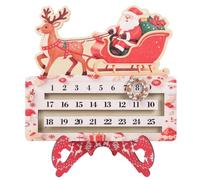 Décoration De Compte À Rebours Des Fêtes Décor Père Noël 25 Jours Avec