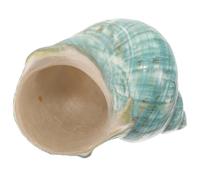 Décoration de Conque pour Aquarium, Coquillage Artisanal, Bords Lisses | Ornement Marin en Coquille, Ambiance Artistique, Design Polyvalent, pour Fish Tank et Paysage Aquatique