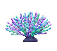 Décoration de corail pour réservoir | Aménagement paysager doux réaliste - Statue d'aquarium en forme de faux corail | Pour appartement, étang, salon, chambre à coucher, habitants urbains