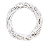 Décoration de Couronne en Osier de Noël Anneau Vigne Vigne Cerceau Floral Naturel 30cm Ornements Artisanat Accessoires