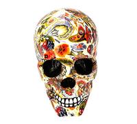 Décoration De Crâne Statue De Squelette De Crâne Décoration De Crâne Dhalloween Transfert De Résine Crâne Artistique