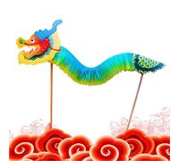 Décoration de Dragon en Papier Chinois | Guirlande de Danse du Dragon DIY du Nouvel an 2024 | Cadeau découpé en Papier de Danse, Fournitures de fête Festival Printemps