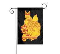 Décoration De Drapeau Carte De La Province D'Uva Suspendre Drapeaux De Cour Amusant Bannière Pour Balcon Bureaux Intérieur 12X18 Inch
