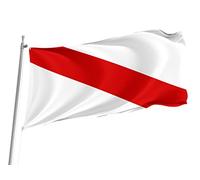 Décoration de Drapeau Strasbourg France Bannière de Cour pour Bureaux 3x5 | FT UV Fade RéSistant Drapeau Jardin Imperméable Bannière pour D'Intérieur Vacances