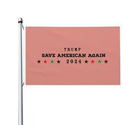 Décoration De Drapeau Trump Sauvera À Nouveau L'Amérique En 2024 Imperméable Drapeau De Bienvenue Amusant Bannière Pour D'Intérieur Patio Bureaux 3X5 Ft