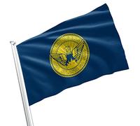 Décoration De Drapeau Ville D'Atlanta Suspendre Bannière Uv Fade Résistant Décoration De Jardin Pour D'Intérieur Extérieure Intérieur 3X5 Ft