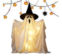 Décoration De Fantôme d'halloween avec Éclairage À LED Intégré Grand