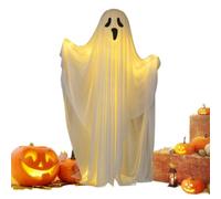 Décoration De Fantôme d'halloween avec Éclairage LED Grand Fantôme