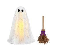 Décoration de fantôme lumineuse Mignon LED À Hauteur Réglable Avec Balai De