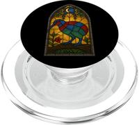 Décoration de fenêtre Kiwi en vitrail PopSockets PopGrip pour MagSafe