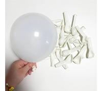 Décoration de fête d'anniversaire de 5 pouces, décoration de mariage, for un assemblage facile, for rendre la fête plus intense, matériaux en latex(White)