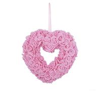 Décoration de fête de mariage à l'aide d'une guirlande d'amour de Saint-Valentin à suspendre pour ajouter une touche de romance et de joie (rose rouge)