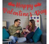 Décoration de fête de Saint-Valentin à installation rapide pour une installation sans effort en quelques minutes. Décorations Happy Valentine
