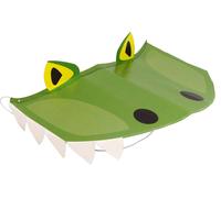 Amscan casquette de fête dinosaure 13,7 cm papier vert 8 pièces Groen