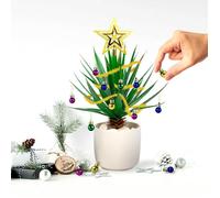 Décoration de fête - GIFT REPUBLIC - Arbre de Noël Mini - Multicolore - 10 mini boules - Mixte