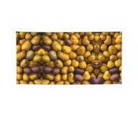 Décoration de fête imprimée de nombreuses pommes de terre, meilleurs drapeaux pour les événements, designs innovants pour les fournitures de fête d'anniversaire