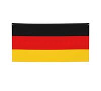 Décoration de fête imprimée drapeau allemand, meilleurs drapeaux pour les événements, designs innovants pour les fournitures de fête d'anniversaire