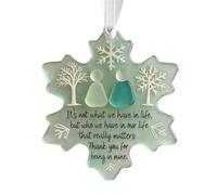 Décoration De Flocons De Neige, Pendentif en Acrylique Amitié Festive, Ornement Flocon Transparent, pour Maison Fêtes Intérieur Chambre Patio Fête Couloir Party Extérieur