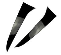 Décoration De Garniture Séparateur Canard Becquet Latéral Fenêtre Arrière Voiture Noir Brillant pour E84 pour X1 2009-2015 Aileron arrière