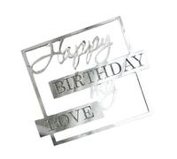 Décoration de gâteau, anniversaire, mon amour, décoration de gâteau - Insert de unique de nouveauté,Décoration de de fête d'anniversaire My Love, garniture de d'anniversaire pour