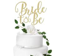 Décoration de Gâteau Bride to Be, Bride To Be Cake Topper, Déco Gâteau Mariage, Décoration EVJF, Mariage Et EVJF, Glitter