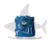 Décoration De Gâteau Créative En Forme De Requin, 1 Pièce, Décoration De Fête À Thème D'Animaux De Mer, Décoration De Gâteau Pour Enfants
