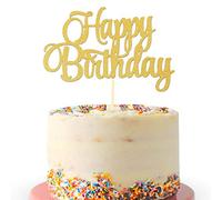 Décoration de gâteau d’anniversaire pour bébé - Décoration de gâteau en forme de bébé - Accessoires de cabine de photo, décorations de fête prénatale, signe pour joyeux anniversaire