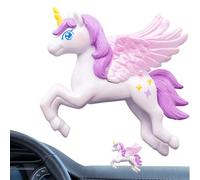 Décoration de gâteau d'anniversaire cheval de dessin animé - Petite décoration de gâteau de mariage avec cheval à corne unique et ailes | Décoration de gâteau de cheval mignonne pour filles et garçons