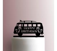 Décoration de gâteau d'anniversaire en acrylique de 3 mm d'épaisseur - Découpe au laser - Pour anniversaire, mariage, fête prénatale et fêtes - Durable et réutilisable