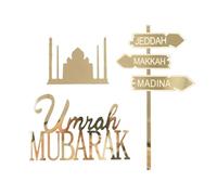 Décoration de gâteau de festival - Lettres élégantes en acrylique, drapeau décoratif lisse avec finition brillante, pic à dessert élégant pour les amoureux, panneau de célébration festive, décoration