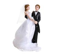 Décoration de gâteau de mariage en résine, Figurine de Couple, d ' anniversaire, pièce d ' exposition de Table, Dessert de mariage