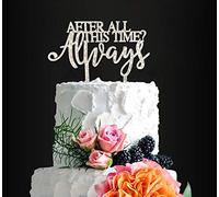Décoration de gâteau de mariage Harry Potter After all This Time Always Cake Topper