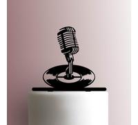 Décoration de gâteau en acrylique avec micro - 15,2 cm de large - Blanc