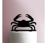 Décoration de gâteau en acrylique avec signe du zodiaque Cancer Crabe Jaune 15,2 cm de large