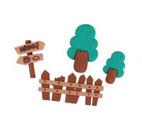 Décoration de gâteau en forme d'animaux de la ferme avec agneau en silicone poneys poulet canard pour fête d'anniversaire d'enfant