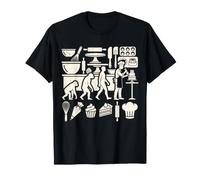 Décoration de gâteau Evolution Baking Patisserie Chef T-Shirt
