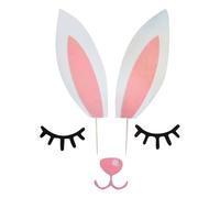 Décoration de gâteau oreilles de lapin - Décoration style bois de cerf, réutilisable et non toxique, design élégant, idéale pour les gâteaux de Noël | Table de dessert de vacances d'anniversaire de ma