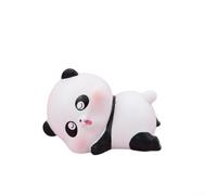 Décoration de gâteau panda ludique fabriquée à la main avec soin, parfaite pour toutes les occasions (B)