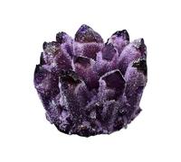 Décoration De Grappe Cristallin - Ornements De Grappe De Cristaux Verts | Exemplaire Minéral | Pierres Naturelles Pour La Méditation | Yoga | Chambre | Salle de séjour | Décoration De Grappolo Cri